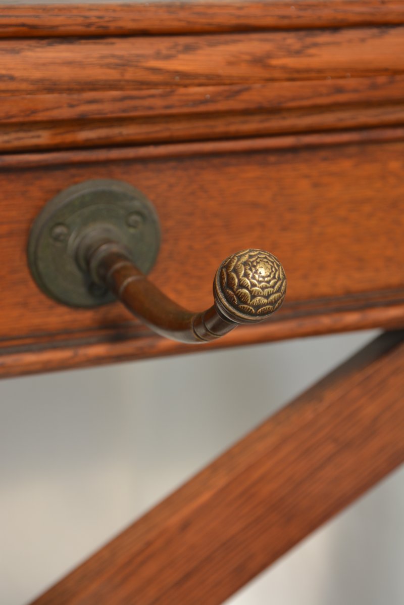 English Victorian Gothic Coat Stand Oak Hall Stand in the Manner Of Pugin - Image 18